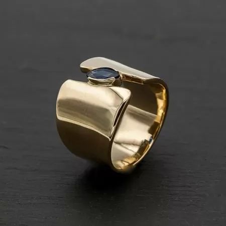 Vintage Open Golden Ring