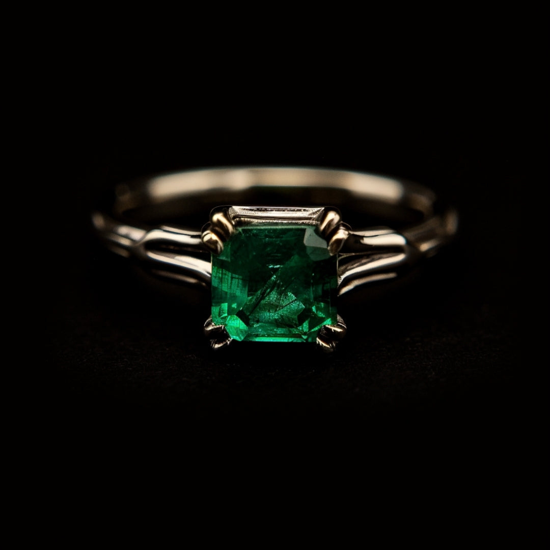 Green Glass Ring