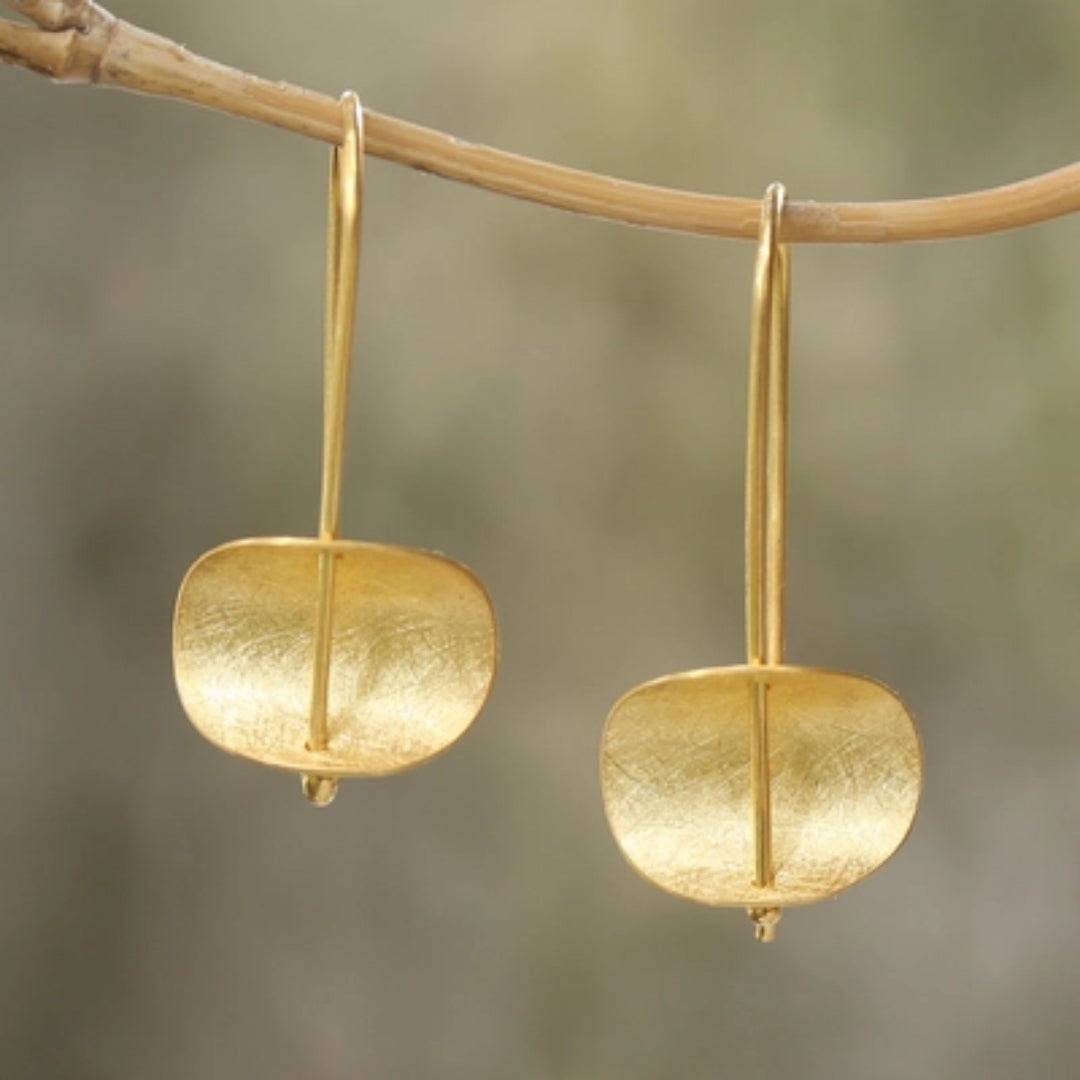 Vintage Golden Plated Earrings