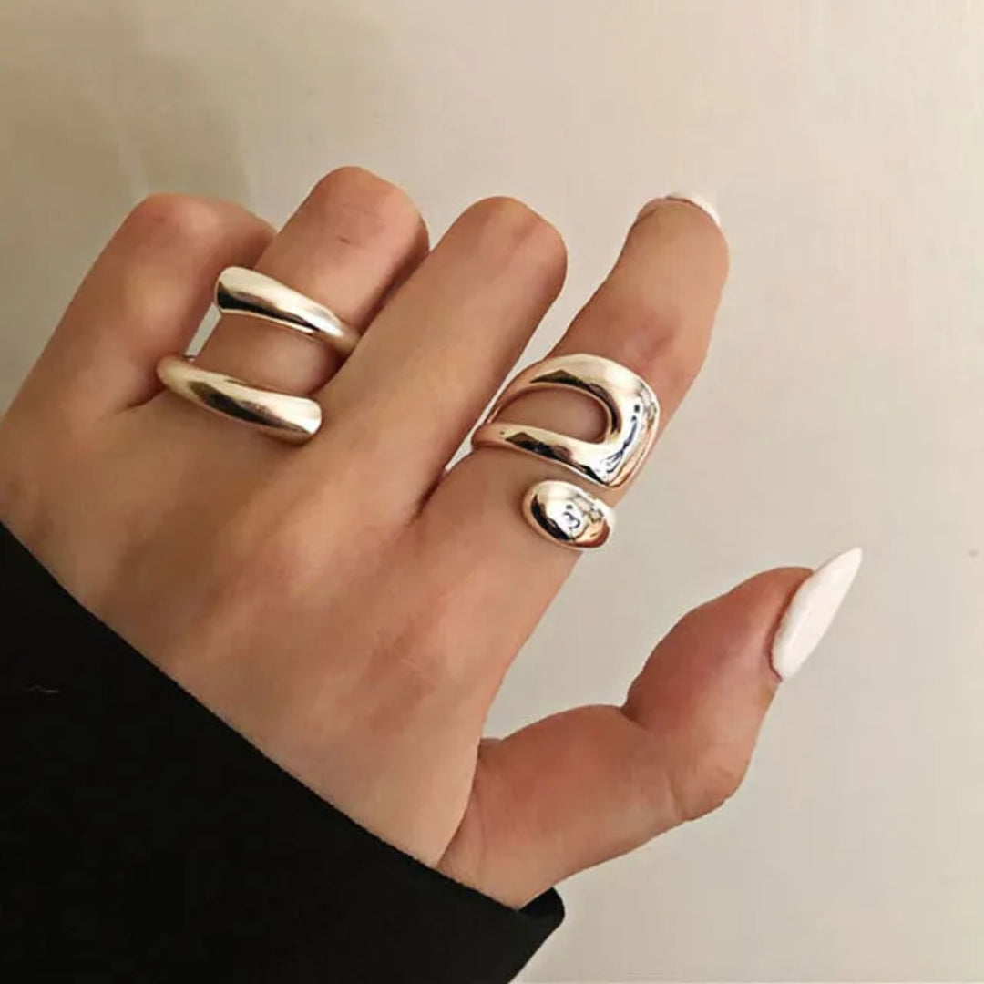 Vintage Irregular Silver Ring