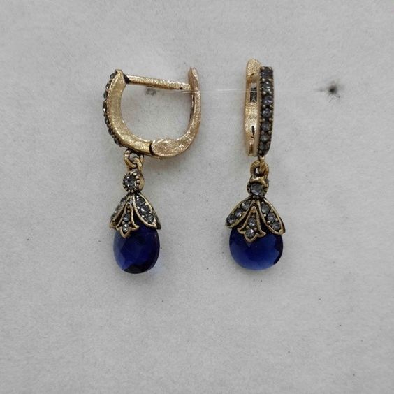 Vintage Blue Earrings