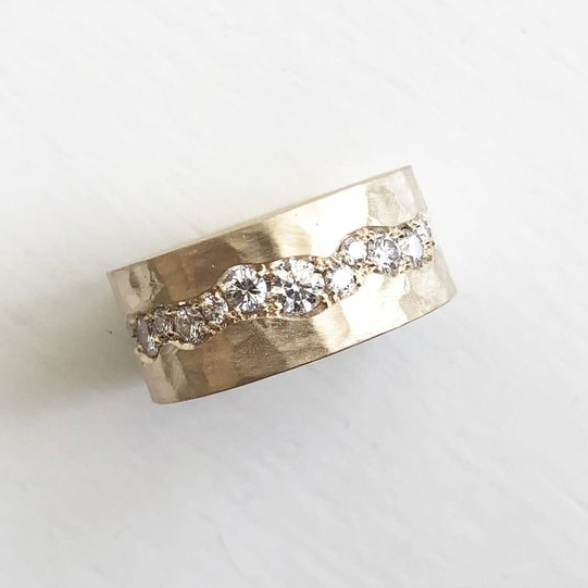 Vintage Bright Gold Ring