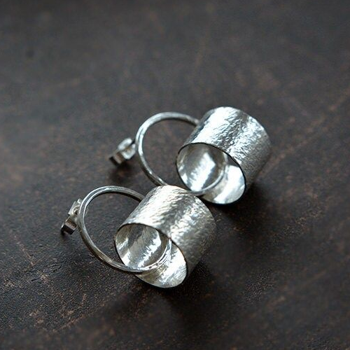 Vintage Stud Hoop Earrings