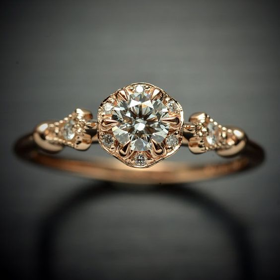 Vintage Luxury Sparkling Ring