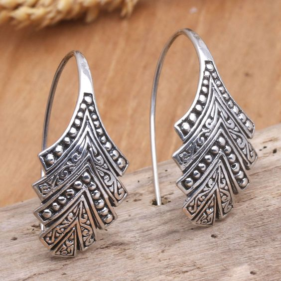 Vintage Silver Dangling Earrings