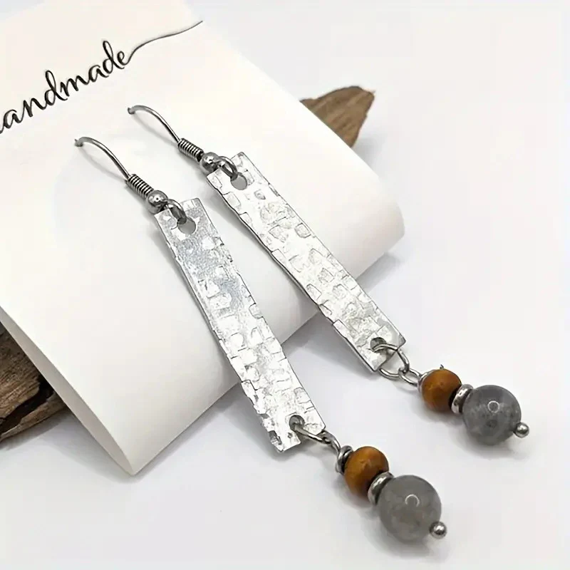 Vintage Dangling Silver Earrings