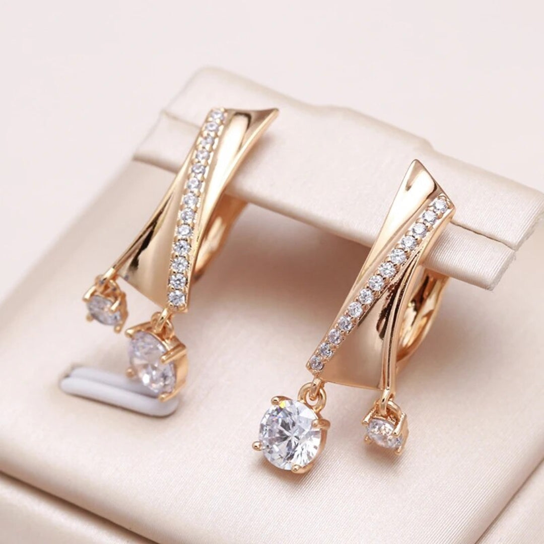 Elegant Irregular Bright Earrings