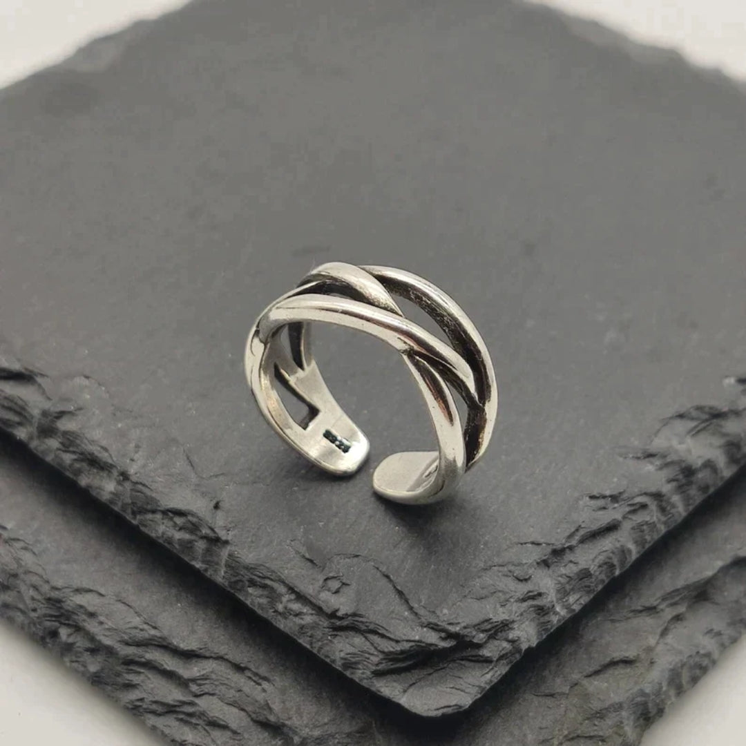 Chunky Vintage Silver Ring