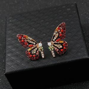 Butterfly Earrings Limited Edition with Zirconia Inlay