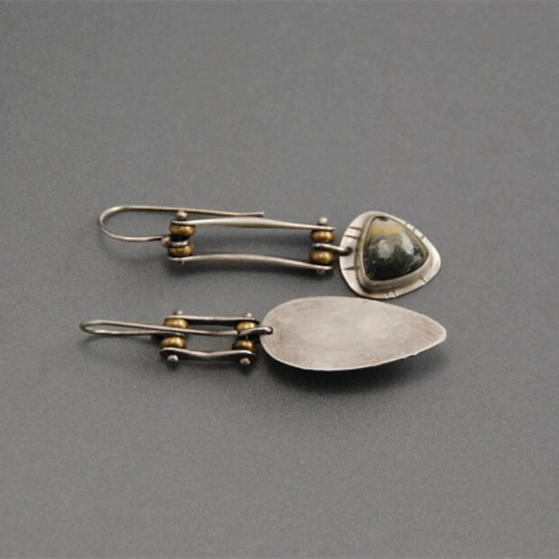 Long Mechanical Punk Earrings