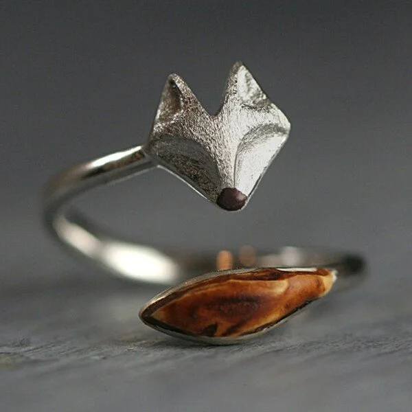 Vintage Open Fox Ring